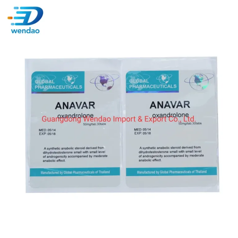 Anavar Verpackung