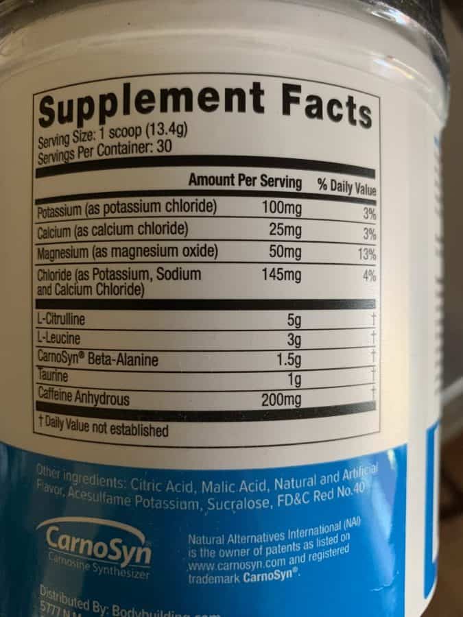 Bodybuilding.com Preworkout - An Affordable Yet Effective Preworkout