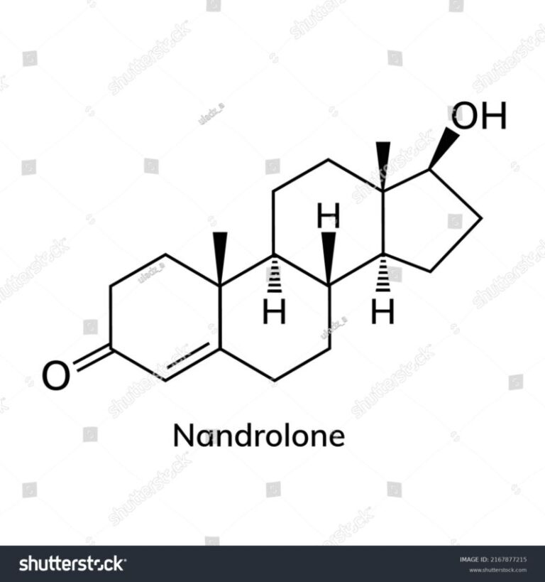 Nandrolone Structural Chemical Formula On Wite Stock Vector (Royalty Free) 2167877215 | Shutterstock