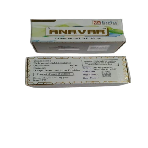 Oxandrolone Tablets 10mg at ₹ 550/strip | Oxandrolone Tablets in Nagpur ...