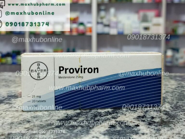 Proviron Mesterolone 25mg by 20 Tablets - Maxhub Pharmacy