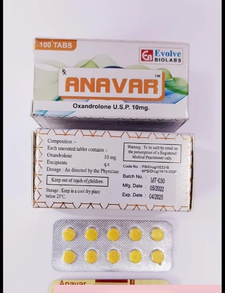 Anavar Oxandrolone 10mg Tablets at ₹ 2000/box | Oral STEROIDS in Nagpur | ID: 2852729391455