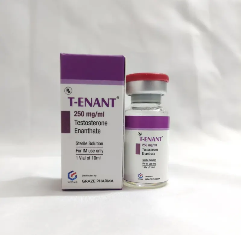 Graze Pharma Testosterone Enanthate 250mg 10ML Vial injection, 250 mg/ml at ₹ 1800/vial in Mumbai Graze Pharma Testosterone Enanthate 250mg 10ML Vial injection, 250 mg/ml at ₹ 1800/vial in Mumbai