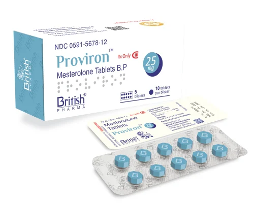 PROVIRON 25 Mesterolone Tablets (25 mg) - 50 Tablets at ₹ 2500/box in Nagpur