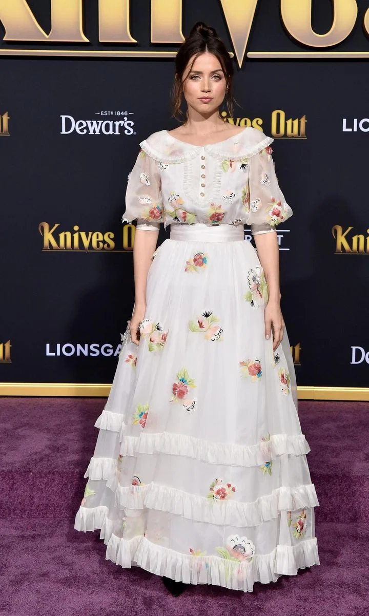 A look back at Ana de Armas' red carpet style evolution