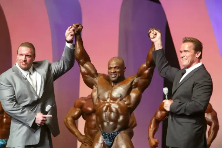 Bodybuilders Arnold Schwarzenegger