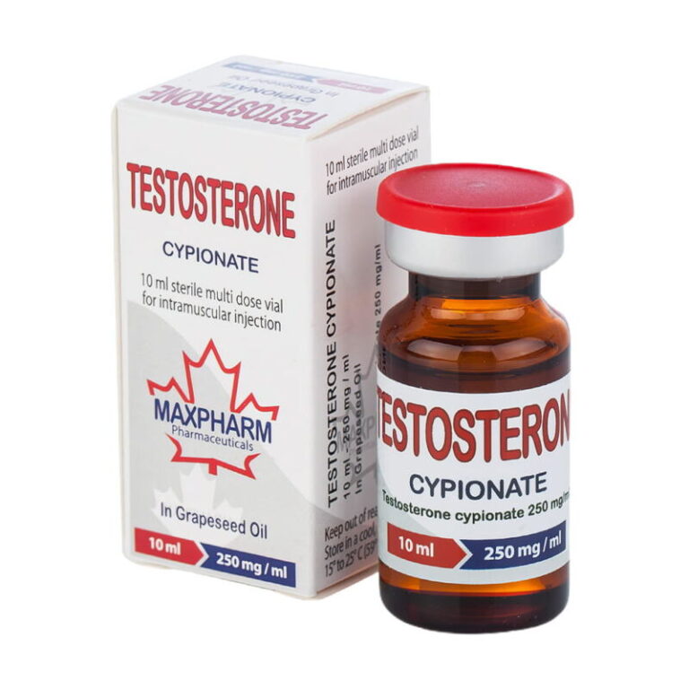 Buy Testosterone Cypionate 1 vial/10 ml (250 mg/1 ml) — MAXPharm for € 54