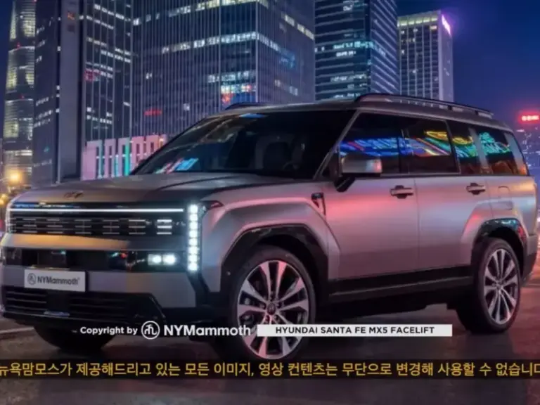 Hyundai Santa Fe 2027 ganha facelift digital com configuração EREV