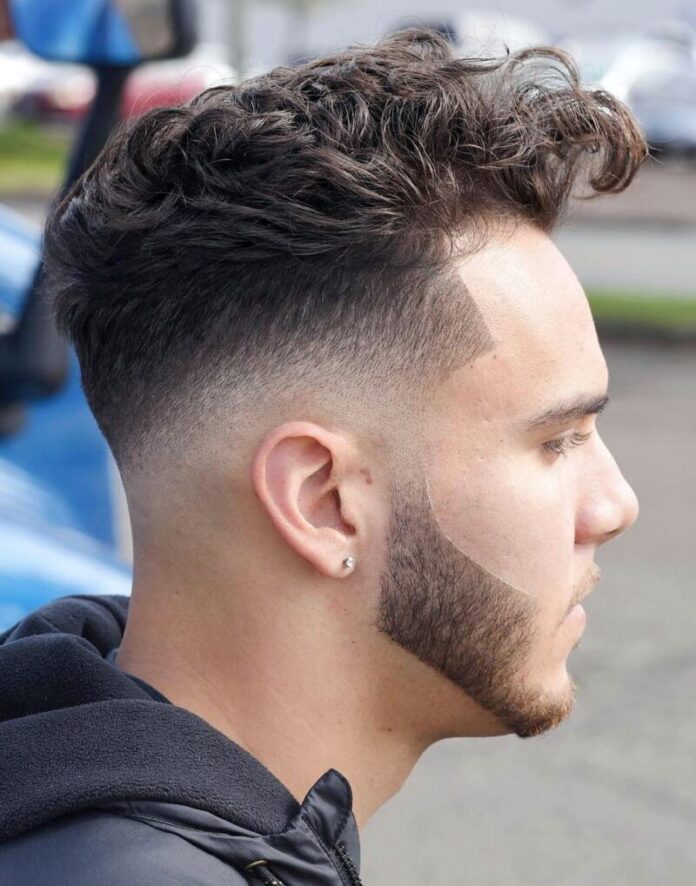 Medium Fade Haircut For Men
