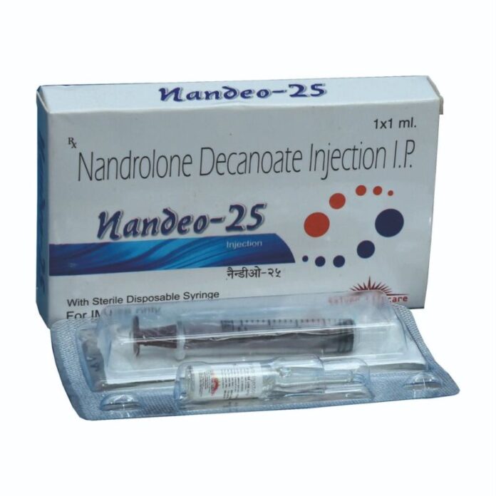 Nandeo-25 Salveo Lifecare Nandrolone Decanoate Injection, Packaging: Vial, 1x1 ml at ₹ 135/vial ... Nandeo-25 Salveo Lifecare Nandrolone Decanoate Injection, Packaging: Vial, 1x1 ml at ₹ 135/vial ...