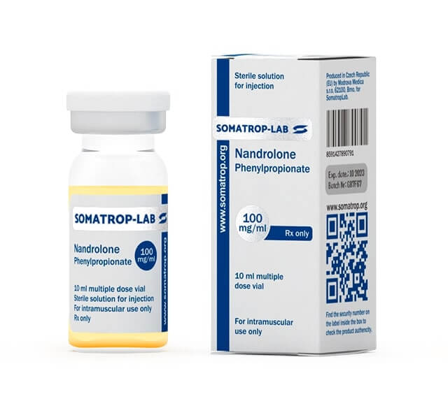 Nandrolone Phenylpropionate 10ml - 100 mg - Somatrop-Lab - OxygenGym.org