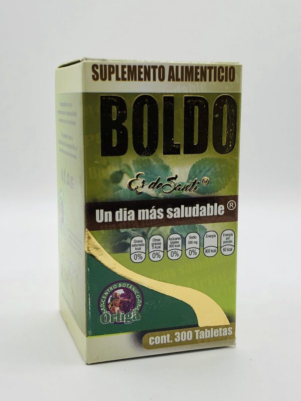 SUPLEMENTO ALIMENTICIO DE BOLDO | 300 TABS. - La Ortiga