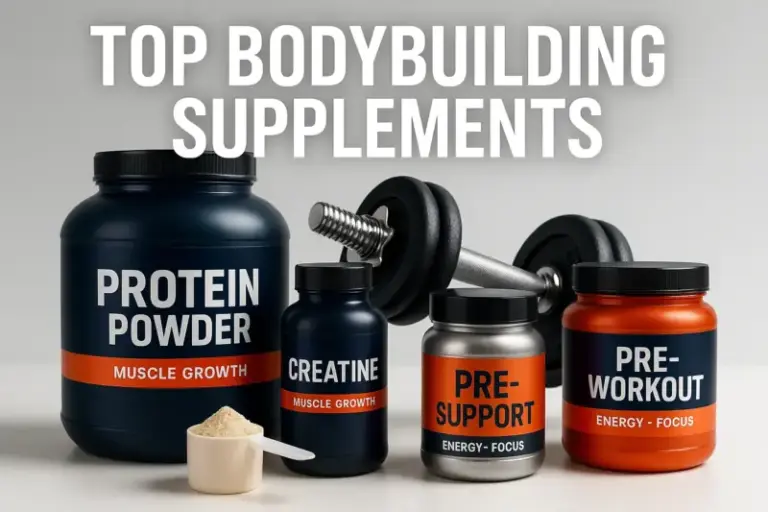 Top Bodybuilding Supplements Recommended for Optimal Muscle Growth ...