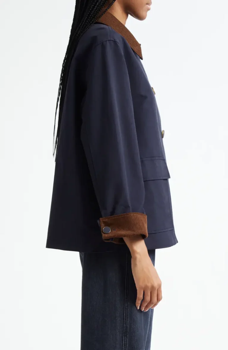 Veronica Beard Arlen Corduroy Trim Dickey Jacket | Nordstromrack