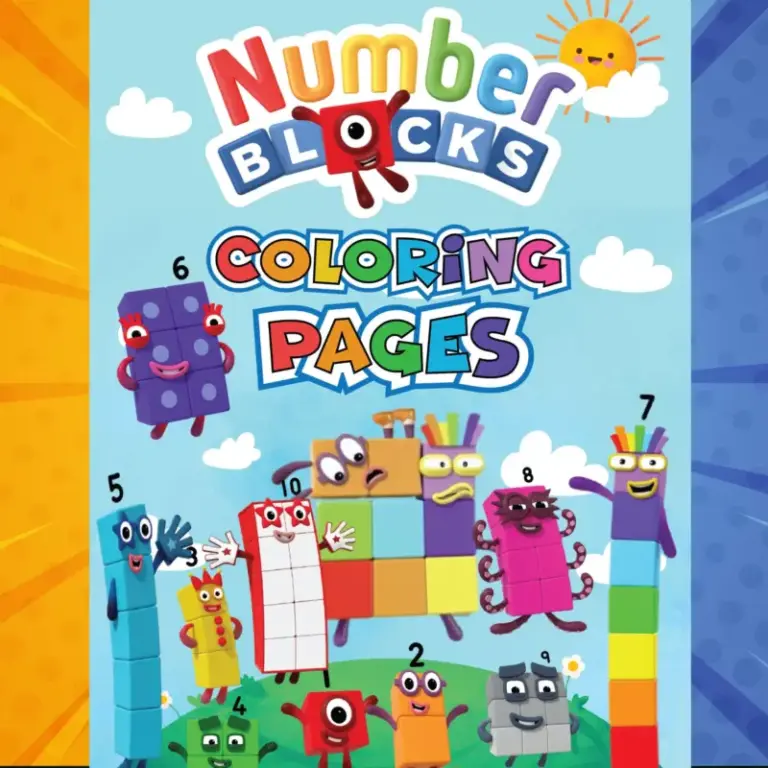 Number Blocks Coloring Pages Pdf