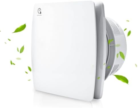 WingFly Ventilateur de Salle de Bain 100mm avec Capteur d'humidité et ...