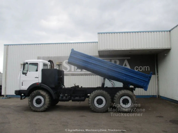 Camion / Autocarro 3 benne Mercedes-Benz FAP 2026 , V8 , 6X6 , ZF ...