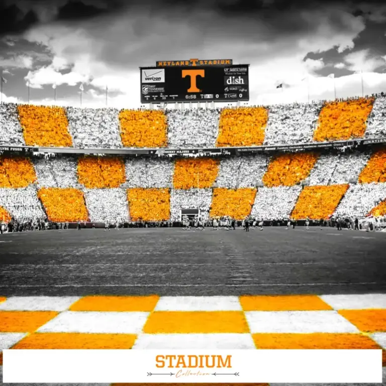 College Wall Art - Officially Licensed Tennessee Vols Art