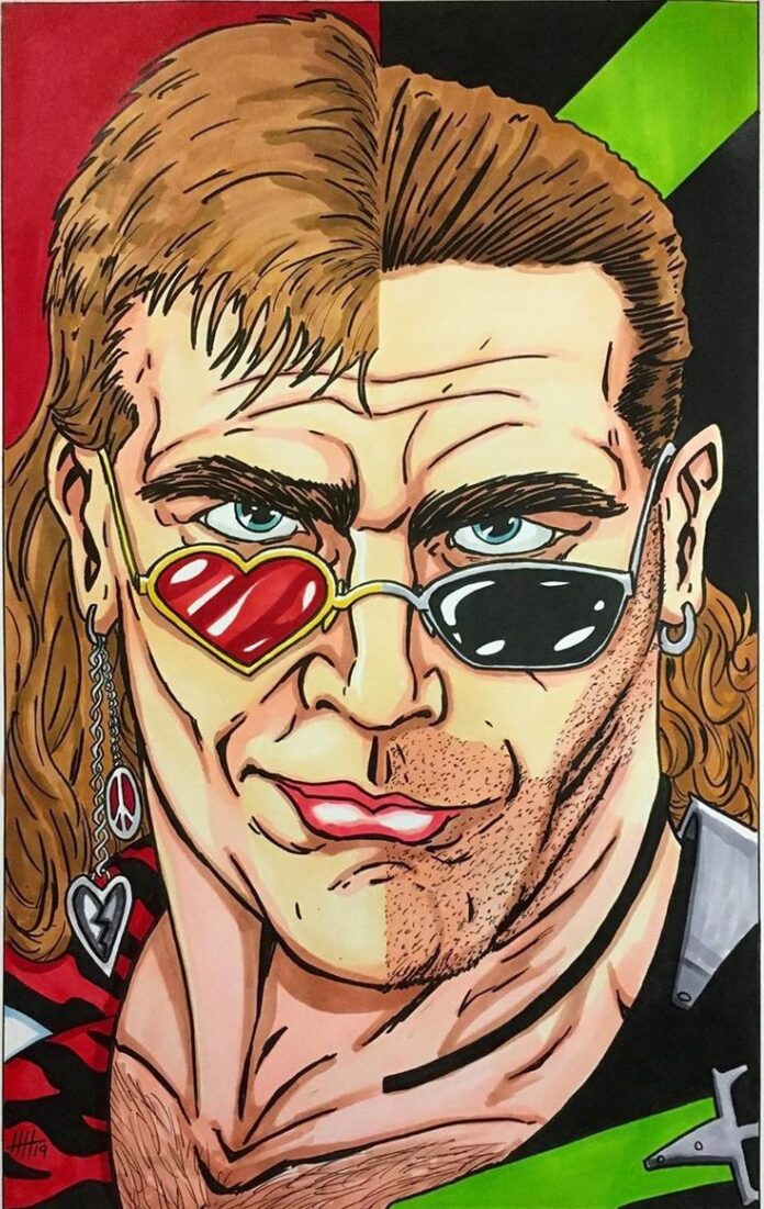 Disegno Di Shawn Michaels Disegno Di Shawn Michaels
