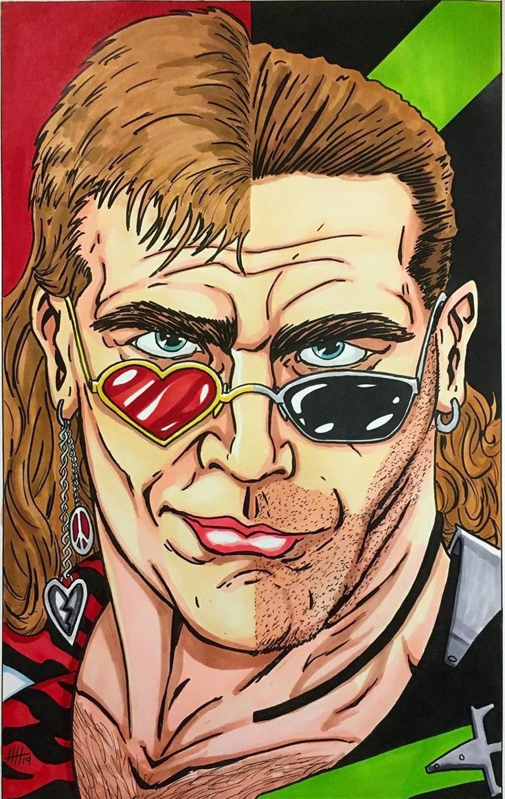Disegno Di Shawn Michaels