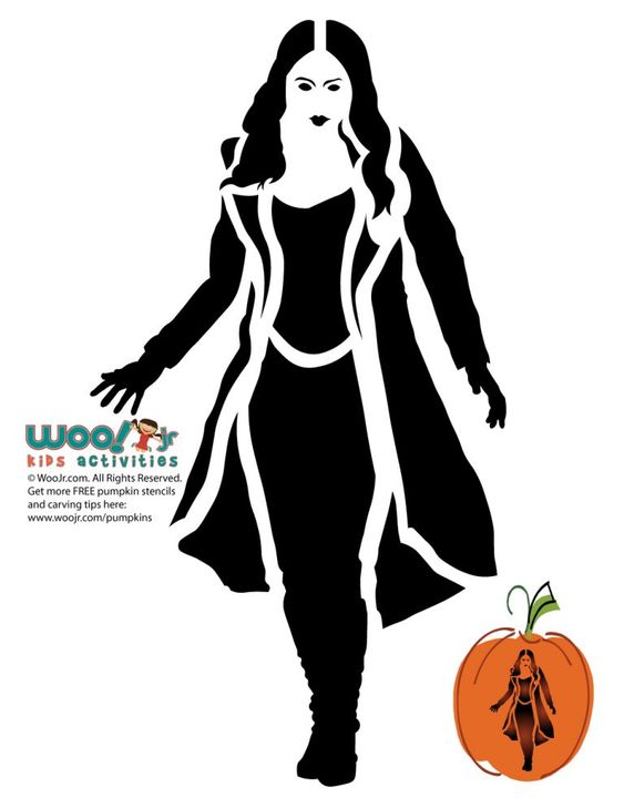 HALLOWEEN: Free Marvel Pumpkin Stencils