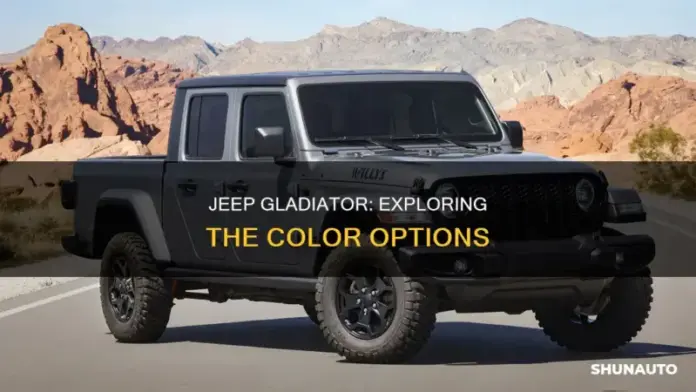 Jeep Gladiator: Exploring The Color Options | ShunAuto Jeep Gladiator: Exploring The Color Options | ShunAuto