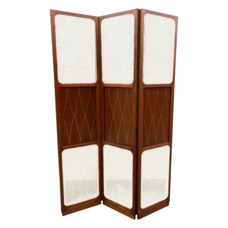 Mid-Century Modern Folding Screen For Sale at 1stDibs | mid century ...
