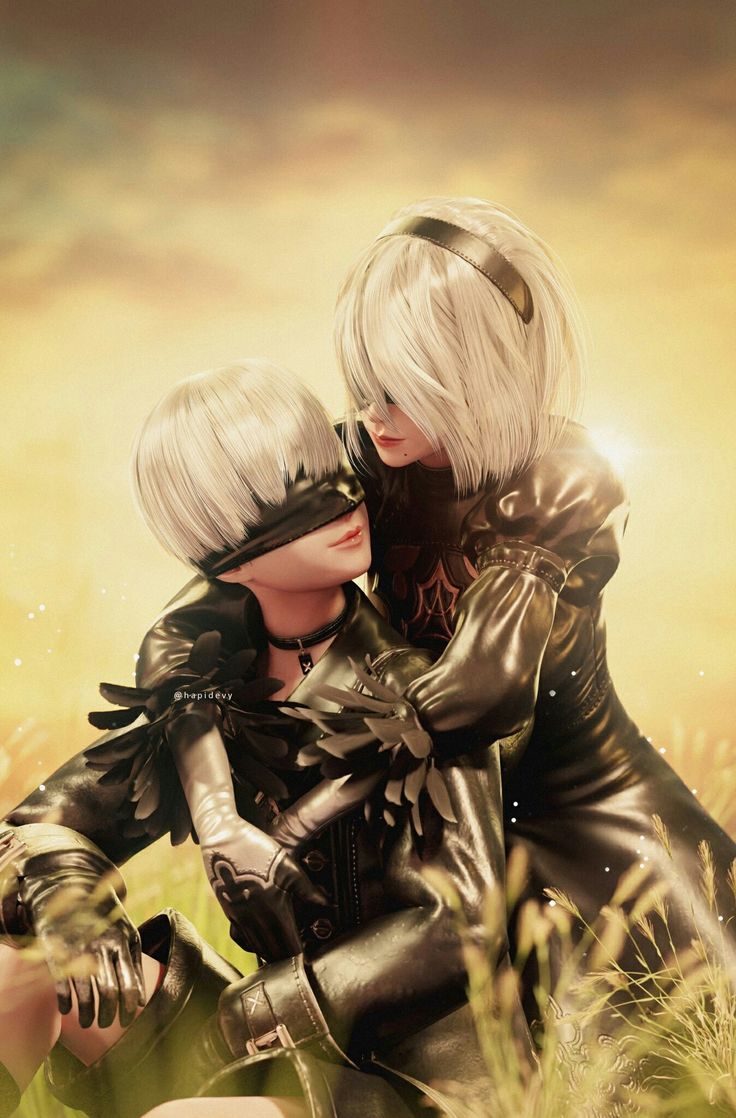 Nier automata 2b and 9s matching pfp | 9s and 2b couple, Nier:automata ...